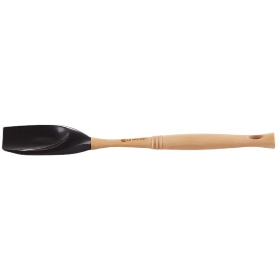 Le Creuset Professional Grydeske m. Trskaft, Sort